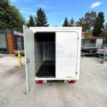 ALFA-T Modulo 42516MPK.200.2 kéttengelyes fékezett zárt utánfutó, 2 hátsó ajtóval, 1 oldal ajtóval, 1 fix oldalfallal