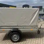 Ponyva 80 cm magas, szürke rögzítőzsinorral ALFA 12015, 22015 utánfutóhoz TP1201580