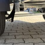 ALFA 12013MN.75L egytengelyes, 2,0x1,25m méretű, 750kg fék nélküli, laprugós mellsőkerekes fix oldalfalas nyitott utánfutó