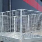 Rácsos felépítmény 1100 mm magas ALFA 11511 utánfutóhoz TR11511110