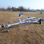 ALFA-B Marine 27525HP.180A Egytengelyes, fékezett, párnafás, csónakszállító, hajószállító