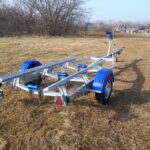 ALFA-B Marine 27525HP.180A Egytengelyes, fékezett, párnafás, csónakszállító, hajószállító