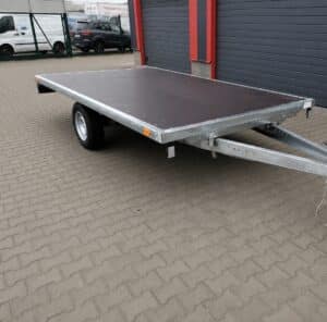 ALFA 13616AP.75 egytengelyes fékezetlen utánfutó 366x160cm – 750kg össztömeg