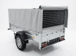 Ponyva 550 mm, szürke, rácsos felépitményhez ALFA 12015, 22015 TP1201555
