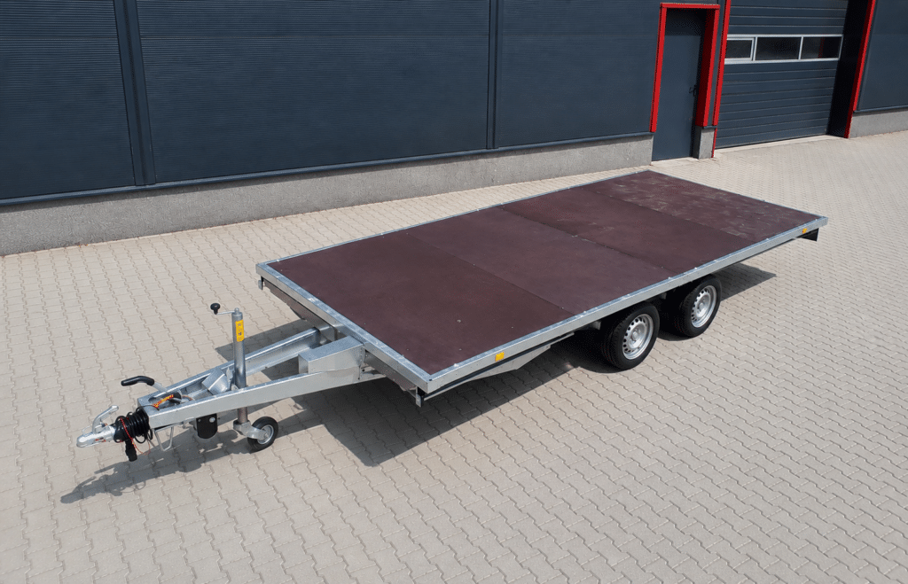 ALFA-T 44020AP.300 13" kéttengelyes fékezett utánfutó 405x200cm - 3000kg össztömeg