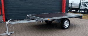 ALFA 12516AP.75 13" egytengelyes fékezetlen utánfutó 256x160cm - 750kg össztömeg