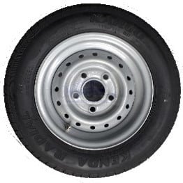 Pótkerék 185R14C 900kg, 140km/h, 5,50x14,5x112, ET30 E0021
