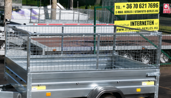 Rácsos felépítmény 550 mm magas ALFA 11511 utánfutóhoz TR1151155
