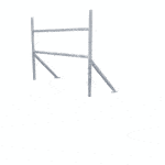 Létraváz 80 cm magas ALFA 12011, 22011 utánfutóhoz TLV1201180