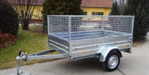 Rácsos Felépítmény 550 mm magas ALFA 13018, 23018, 43018 utánfutóhoz