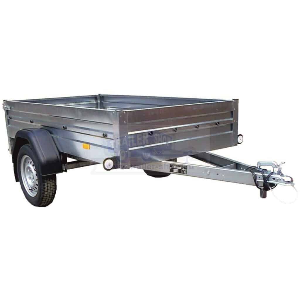 ALFA 11511MN.55 egytengelyes fékezetlen utánfutó 145x108cm - 550kg össztömeg