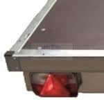 ALFA 12516AP.75 10″ egytengelyes fék nélküli alsókerekes uniplatós síkplatós utánfutó