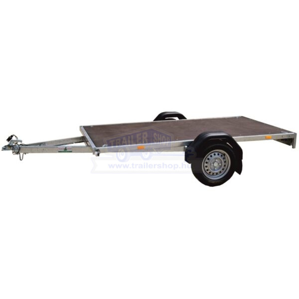 ALFA 12116MP.75 egytengelyes fékezetlen utánfutó 210x160cm - 750kg össztömeg