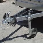 ALFA 12515MN.75L egytengelyes fékezetlen mellsőkerekes laprugós fix oldalfalas nyitott utánfutó