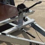 ALFA 13016MP.75SC egytengelyes fék nélküli mellsőkerekes süllyeszthető uniplatós síkplatós utánfutó