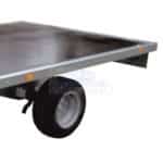 ALFA-B 23016AP.130-ig 10″ egytengelyes fékezett alsókerekes uniplatós síkplatós utánfutó