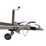 ALFA-B 23016AP.130-ig 10″ egytengelyes fékezett alsókerekes uniplatós síkplatós utánfutó