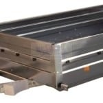 ALFA-B 23015MN.75L egytengelyes fékezett mellsőkerekes fix oldalfalas utánfutó