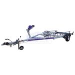 ALFA-B Marine 27420HG.130A Egytengelyes, fékezett, görgős, csónakszállító, hajószállító
