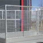 Rácsos felépítmény 1100 mm magas ALFA 11511 utánfutóhoz TR11511110