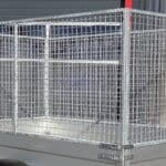 Rácsos felépítmény 1100 mm magas ALFA 11511 utánfutóhoz TR11511110