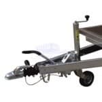 ALFA-T 43018AP.350-ig 13″ kéttengelyes, fékezett, alsókerekes, síkplatós, uniplatós utánfutó