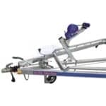 ALFA-T Marine 46325HG.200A Kéttengelyes, fékezett, görgős, csónakszállító, hajószállító