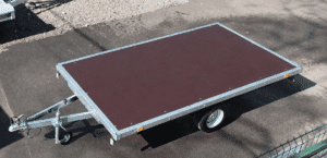 ALFA 12518AP.75 egytengelyes fékezetlen utánfutó 256x180cm – 750kg össztömeg