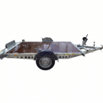 ALFA 13016MP.75SC egytengelyes fékezetlen süllyeszthető utánfutó 300x160cm - 750kg össztömeg