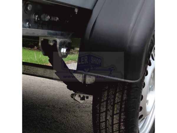 ALFA 12013MN.75L egytengelyes laprugós fékezetlen utánfutó 200x125cm – 750kg össztömeg