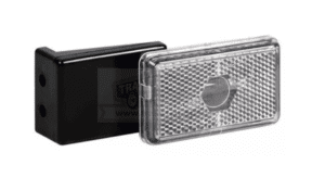 Helyzetjelző gumitartóval, fehér, világítással, jobb>1600mm fölött