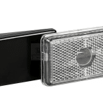 Helyzetjelző gumitartóval, fehér, világítással, jobb>1600mm fölött