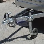 ALFA 120145MN.75L egytengelyes fékezetlen mellsőkerekes laprugós fix oldalfalas nyitott utánfutó