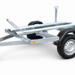 ALFA 12015MT.75.1 egytengelyes 1,98x1,5m méretű, 750kg, fék nélküli, mellsőkerekes motorszállító utánfutó