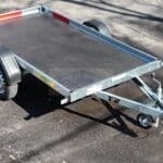 ALFA 12513MN.75A EASY egytengelyes fékezetlen utánfutó 244x125cm - 750kg össztömeg