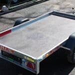 ALFA 12513MN.75A EASY egytengelyes fékezetlen utánfutó 244x125cm - 750kg össztömeg