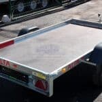 ALFA 12513MN.75A EASY egytengelyes fékezetlen utánfutó 244x125cm - 750kg össztömeg