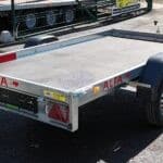 ALFA 12513MN.75A EASY egytengelyes fékezetlen utánfutó 244x125cm - 750kg össztömeg