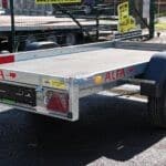 ALFA 12513MN.75A EASY egytengelyes fékezetlen utánfutó 244x125cm - 750kg össztömeg