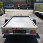 ALFA 12513MN.75A EASY egytengelyes fékezetlen utánfutó 244x125cm - 750kg össztömeg