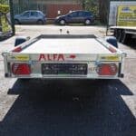 ALFA 12513MN.75A EASY egytengelyes fékezetlen utánfutó 244x125cm - 750kg össztömeg
