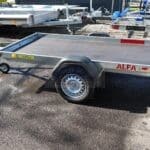 ALFA 12513MN.75A EASY egytengelyes fékezetlen utánfutó 244x125cm - 750kg össztömeg