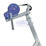 ALFA-B Marine 27525HG.180A Egytengelyes, fékezett, görgős, csónakszállító, hajószállító