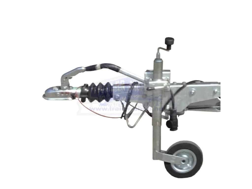 ALFA-B Marine 27525HG.180A Egytengelyes, fékezett, görgős, csónakszállító, hajószállító