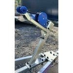 Csörlőtartó konzol ALFA Marine Jet-hez, 15916-hoz, 60x60mm zártszelvényhez, cuppántokkal és ellendarabokkal, kötőelemekkel, kpl.