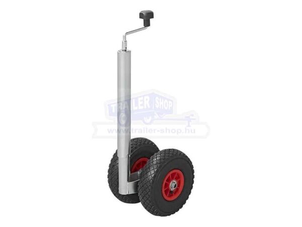 2db dupla 260x85mm levegős kerék szett. Opció a TK48 vagy F0033 támasztó kerék helyett.