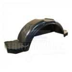 Sárvédő műanyag, fellépős, fekete, kpl. fém rögzítő elemekkel, terhelhetőség 90kg