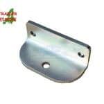 Párnafatartó vas L elem, 40mm, kpl. kötőelemekkel