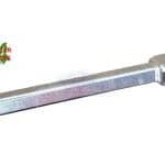 Tartó elem görgős szettekhez, zártszelvény, 590x40x40mm, kpl.