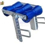 Vezető görgő 194mm hosszú, 3-s 20mm tengelyen, kötőelemekkel, kpl.